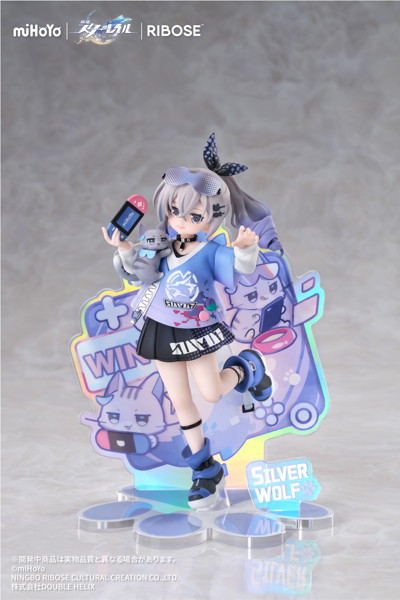 崩壊:スターレイル RISE UP＋ ちびねこシリーズフィギュア 銀狼Ver.