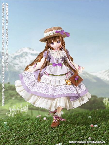 Mira（みら）/Letters and Flowers （Purple Bellflower ver.）