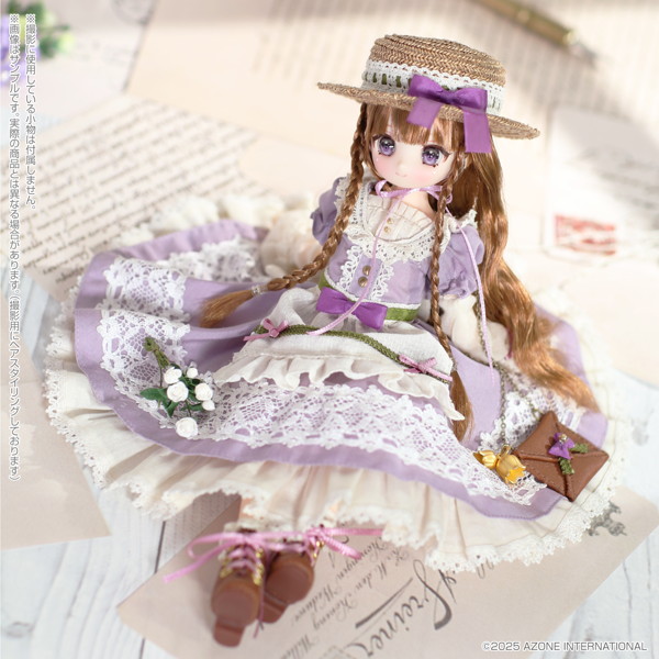 Mira（みら）/Letters and Flowers （Purple Bellflower ver.）