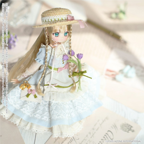 Mira（みら）/Letters and Flowers （Blue Nemophila ver.）
