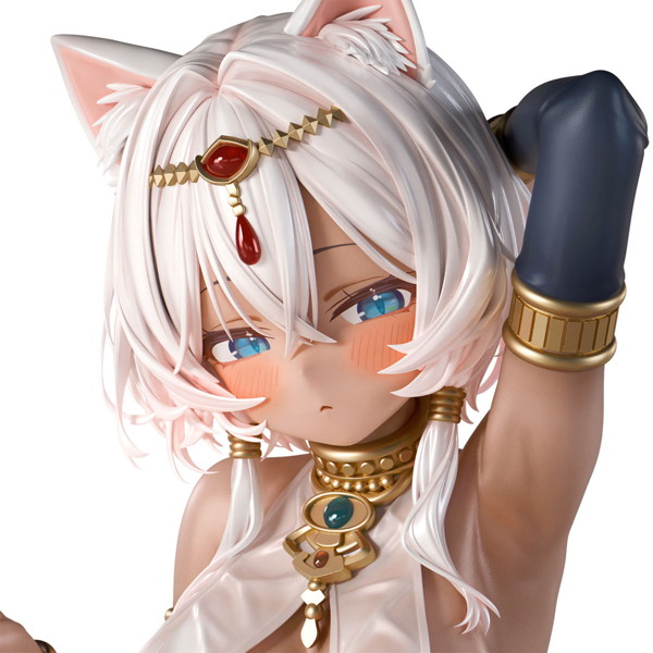 褐色猫娘 マウ 1/4スケール塗装済み完成品フィギュア