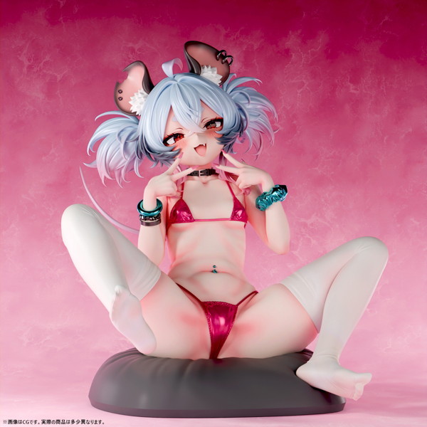 ねずみみギャル 白玉ゆきち 1/5スケール塗装済み完成品フィギュア
