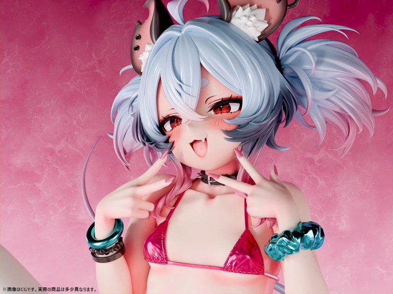 ねずみみギャル 白玉ゆきち 1/5スケール塗装済み完成品フィギュア