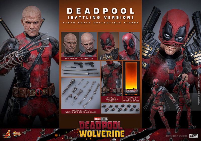【ムービー・マスターピース】 『デッドプール＆ウルヴァリン』 1/6スケールフィギュア デッドプール（バトル版）