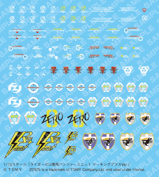 ライガーゼロ専用 パンツァーユニット マーキングプラスVer.