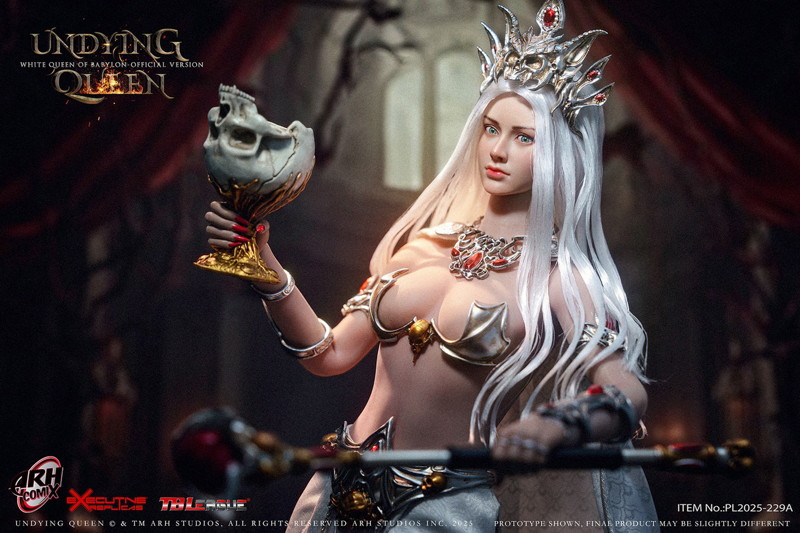 TBリーグ 1/6 アクションフィギュア アンダイング クィーン ホワイト