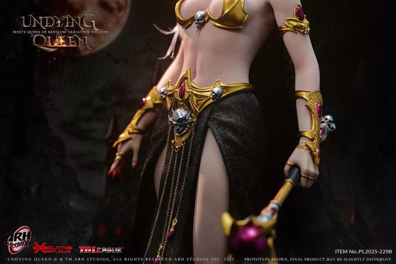 TBリーグ 1/6 アクションフィギュア アンダイング クィーン ブラック