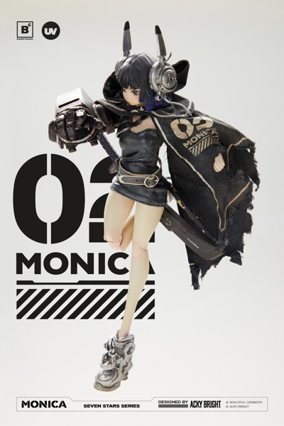 Beautiful Chemistry x Acky Bright 1/6 Seven Stars Series No. 02 Monica Action Figure