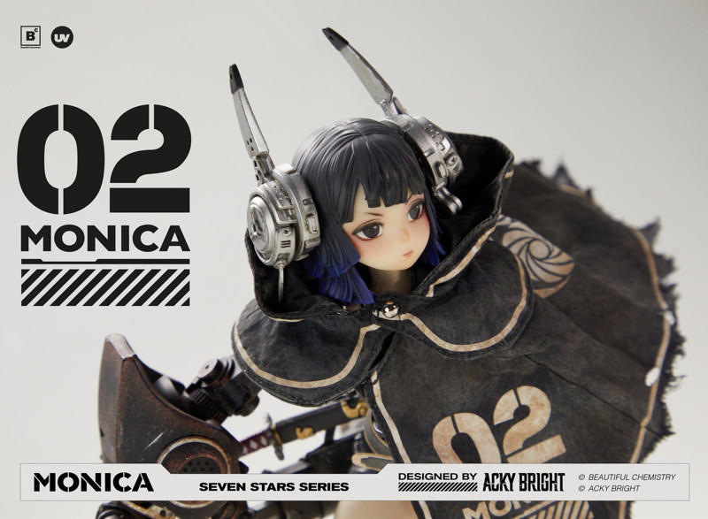 Beautiful Chemistry x Acky Bright 1/6 Seven Stars Series No. 02 Monica Action Figure