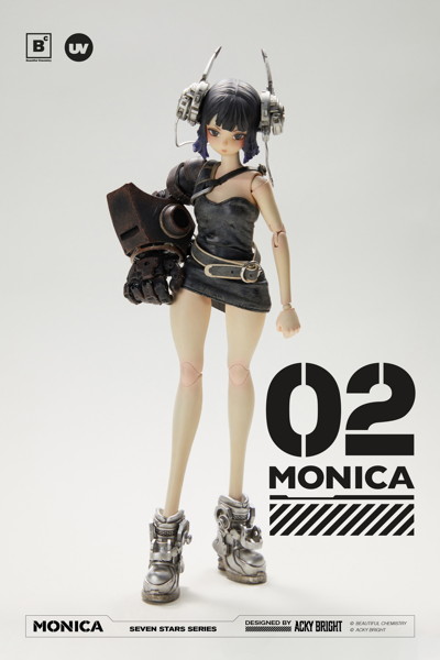 Beautiful Chemistry x Acky Bright 1/6 Seven Stars Series No. 02 Monica Action Figure