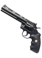 再販 10才ホップアップリボルバー12 COLT PYTHON 6インチ BK