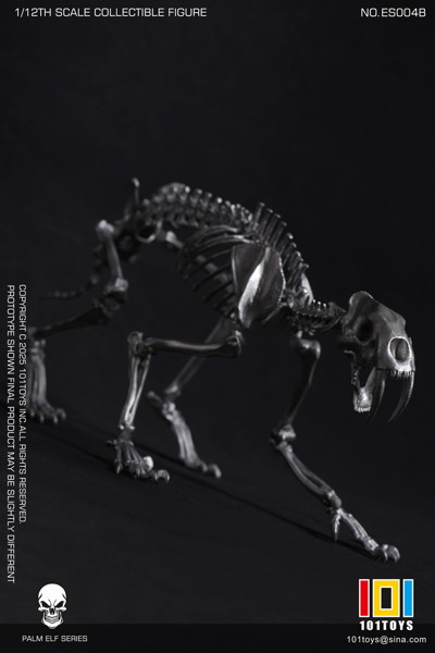 パームエルフシリーズ サーベルタイガー スケルトン ボディ シルバー Ver.