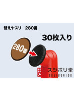 SW110 スイングサンダー専用 280番 替えヤスリ（30枚入り）
