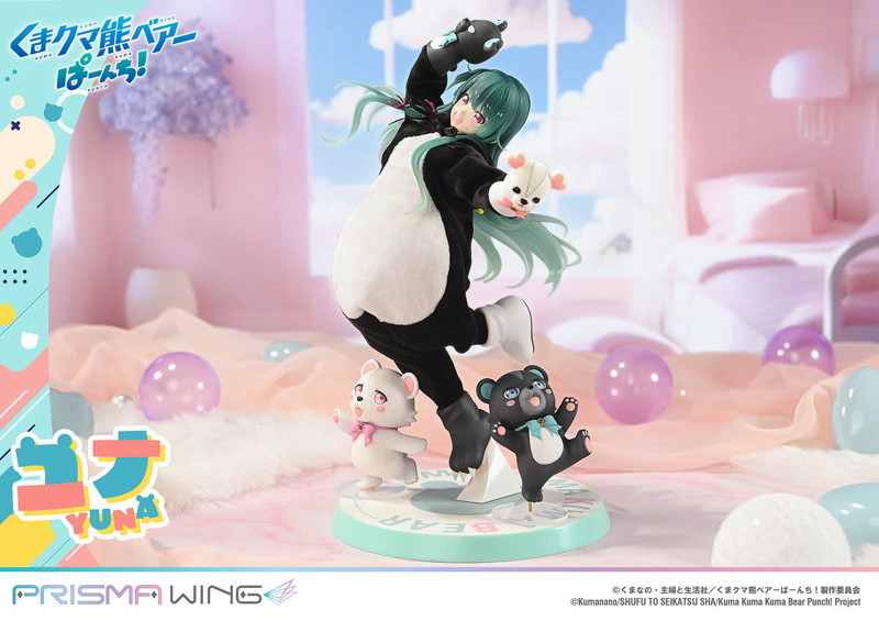 PRISMA WING くまクマ熊ベアーぱーんち！ ユナ DX版1/7 スケール 完成品フィギュア