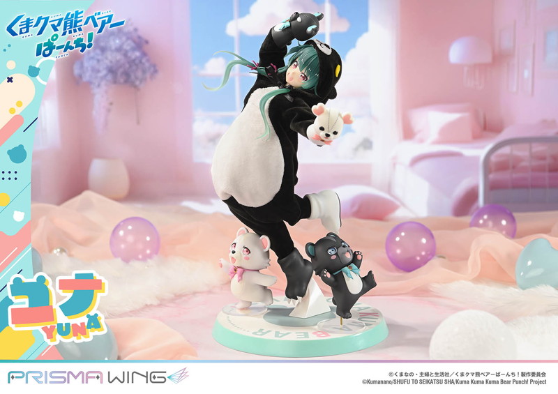 PRISMA WING くまクマ熊ベアーぱーんち！ ユナ DX版1/7 スケール 完成品フィギュア