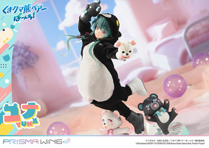 PRISMA WING くまクマ熊ベアーぱーんち！ ユナ DX版1/7 スケール 完成品フィギュア