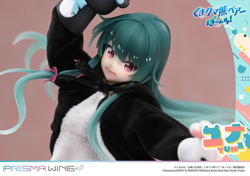 PRISMA WING くまクマ熊ベアーぱーんち！ ユナ DX版1/7 スケール 完成品フィギュア