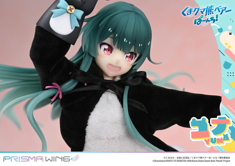 PRISMA WING くまクマ熊ベアーぱーんち！ ユナ DX版1/7 スケール 完成品フィギュア