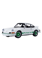 ポルシェ 911 カレラ 2.7 RS （グランプリホワイト/グリーン・ストライプ）