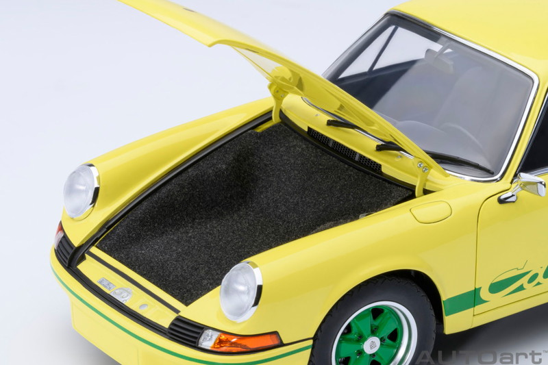ポルシェ 911 カレラ 2.7 RS (ライトイエロー/グリーン・ストライプ) ポルシェ 911 カレラ 2.7 RS (ライトイエロー/グリーン・ストライプ)