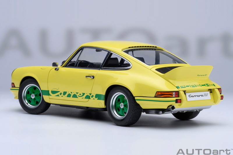 ポルシェ 911 カレラ 2.7 RS (ライトイエロー/グリーン・ストライプ) ポルシェ 911 カレラ 2.7 RS (ライトイエロー/グリーン・ストライプ)