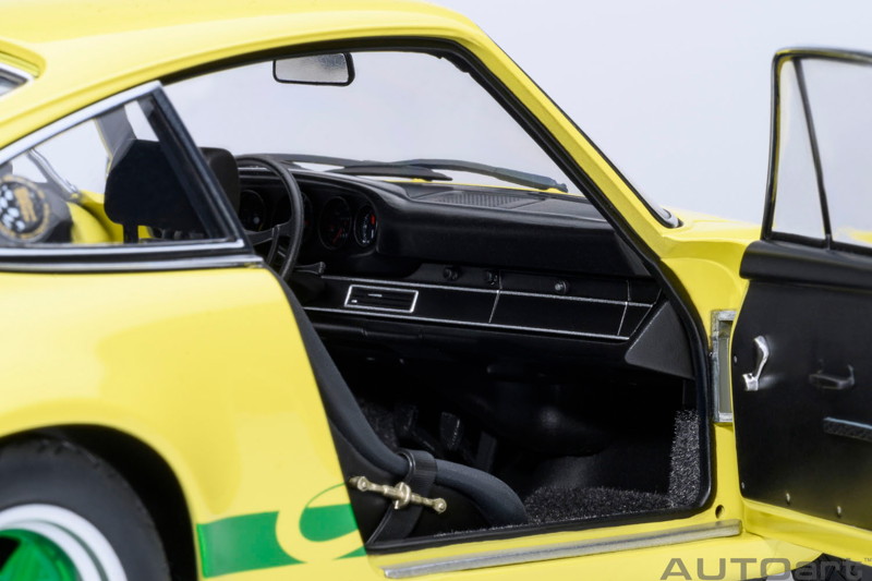 ポルシェ 911 カレラ 2.7 RS (ライトイエロー/グリーン・ストライプ) ポルシェ 911 カレラ 2.7 RS (ライトイエロー/グリーン・ストライプ)