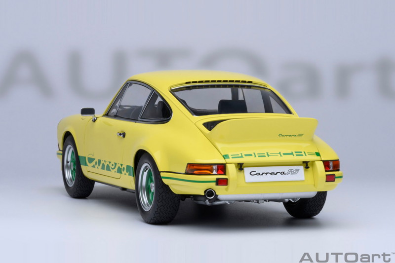 ポルシェ 911 カレラ 2.7 RS (ライトイエロー/グリーン・ストライプ) ポルシェ 911 カレラ 2.7 RS (ライトイエロー/グリーン・ストライプ)