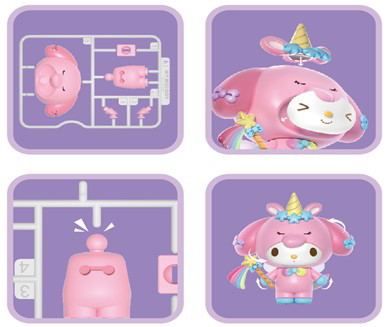 くみたてプラドール ハローキティ Unicorn Party