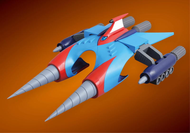 GRAND ACTION BIGSIZE MODEL UFOロボ グレンダイザー ドリルスぺイザー
