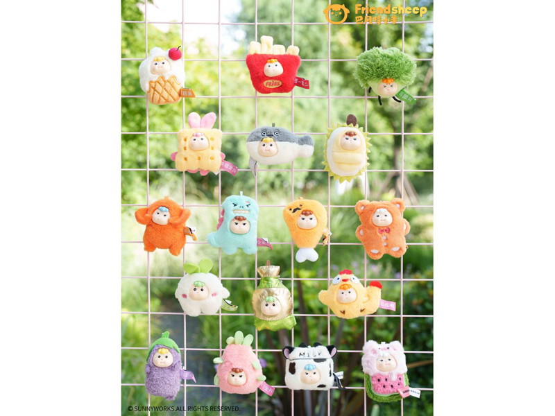 すべてに個性が宿るシリーズ MINIマグネットぬいぐるみ（1BOX=28個入）