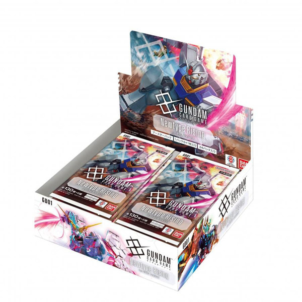 【BOX販売】ガンダムカードゲーム ブースターパック Newtype Rising【GD01】