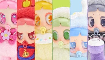 KIYOMIシリーズぬいぐるみブラインドボックス（1BOX=6個入）