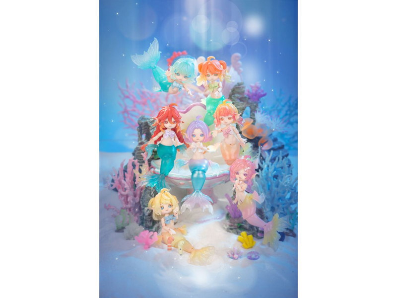 【BOX販売】人魚チュチュ 可動人形ブラインドボックス ChuChu the Little Mermaid Blind Box（1BOX=6個入）