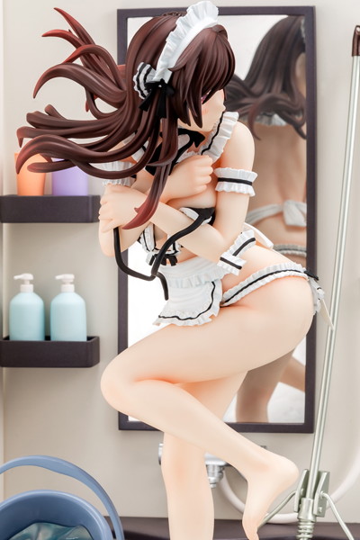 彼女、お借りします 水原千鶴 メイドビキニdeおそうじフィギュア