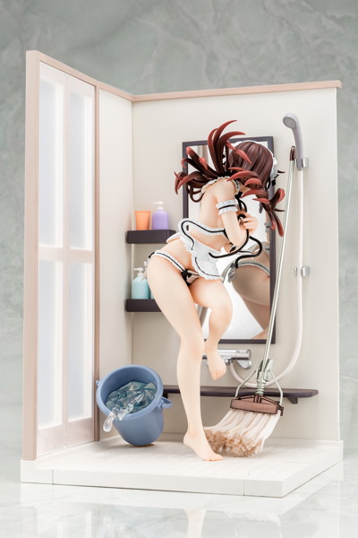 彼女、お借りします 水原千鶴 メイドビキニdeおそうじフィギュア