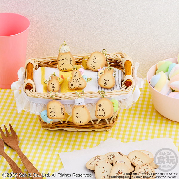 すみっコぐらし ビスケットつきチャーム （全8種） 1BOX:10個入