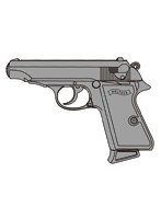 モデルガン組立 PP シルバーABS