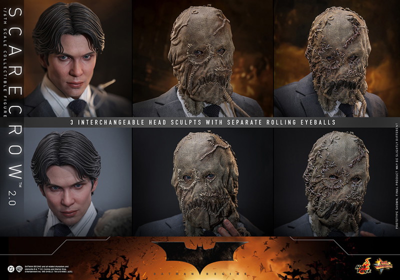 【ムービー・マスターピース】『バットマン ビギンズ』1/6スケールフィギュア スケアクロウ（2.0版）
