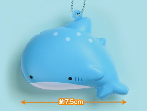 つぶらな瞳のスクイーズ 水族館 （全5種） 1BOX:10個入