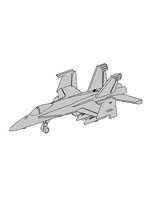 T24V700-032M 1/700 アメリカ海軍F/A-18Eスーパーホーネット