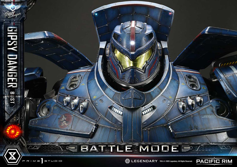 ライフサイズバスト パシフィック・リム ジプシー・デンジャー バトルモード