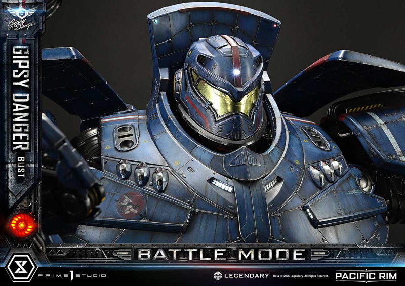 ライフサイズバスト パシフィック・リム ジプシー・デンジャー バトルモード