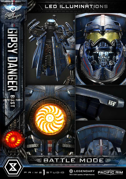 ライフサイズバスト パシフィック・リム ジプシー・デンジャー バトルモード