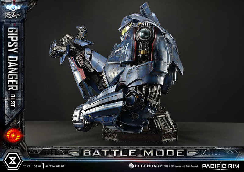 ライフサイズバスト パシフィック・リム ジプシー・デンジャー バトルモード