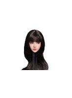 JKトイズ 1/6 アジア女性 ヘッドスカルプト ミリー （可動式眼球） A