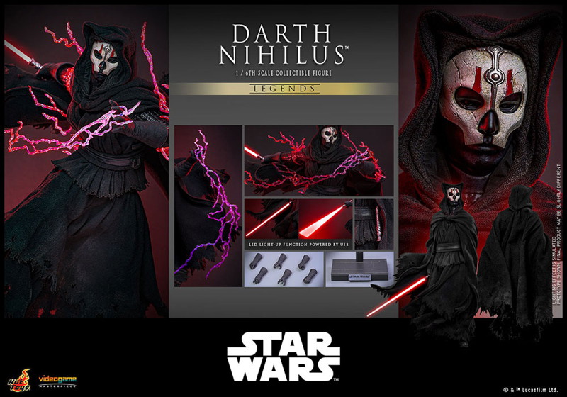 【ビデオゲーム・マスターピース】『スター・ウォーズ』1/6スケールフィギュア ダース・ナイアリス