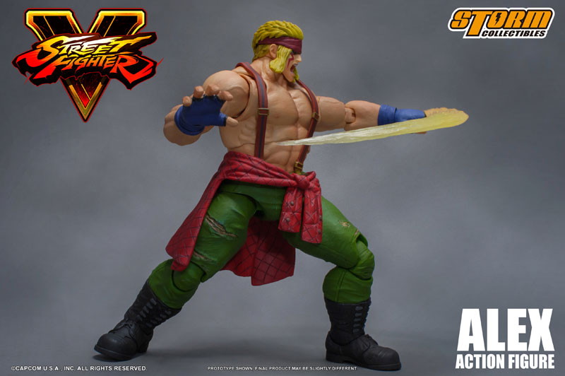 ストリートファイターV アクションフィギュア アレックス