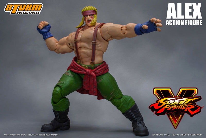 ストリートファイターV アクションフィギュア アレックス