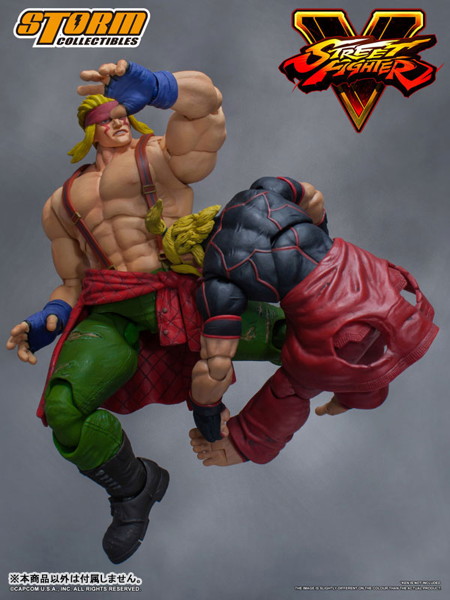 ストリートファイターV アクションフィギュア アレックス