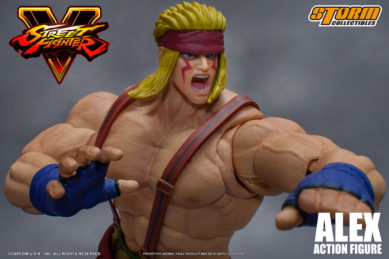 ストリートファイターV アクションフィギュア アレックス